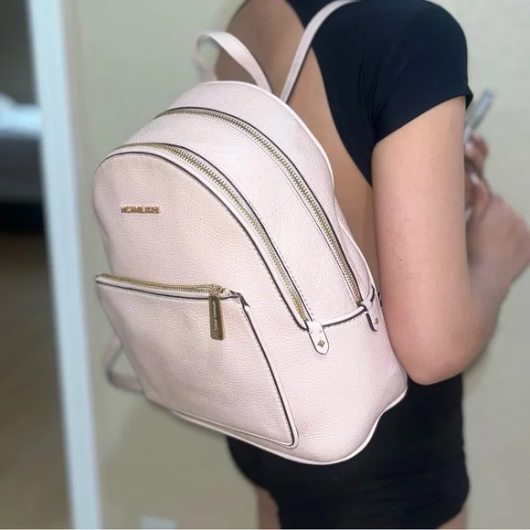 Michael Kors | Bags | Micheal Kors Mini Light Pink Backpack  display picture 2